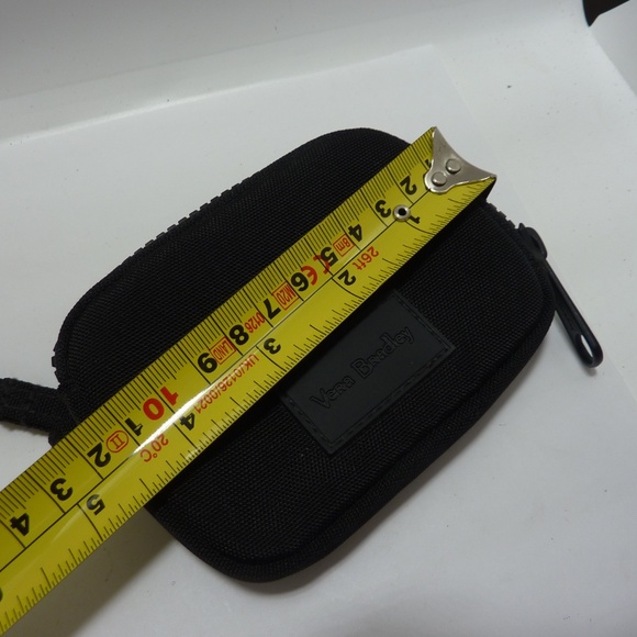 NEW Vera Bradley Zip-Around Wristlet Black Coin Credit card  RFID 4.5 x 3.5'' - Picture 3 of 7